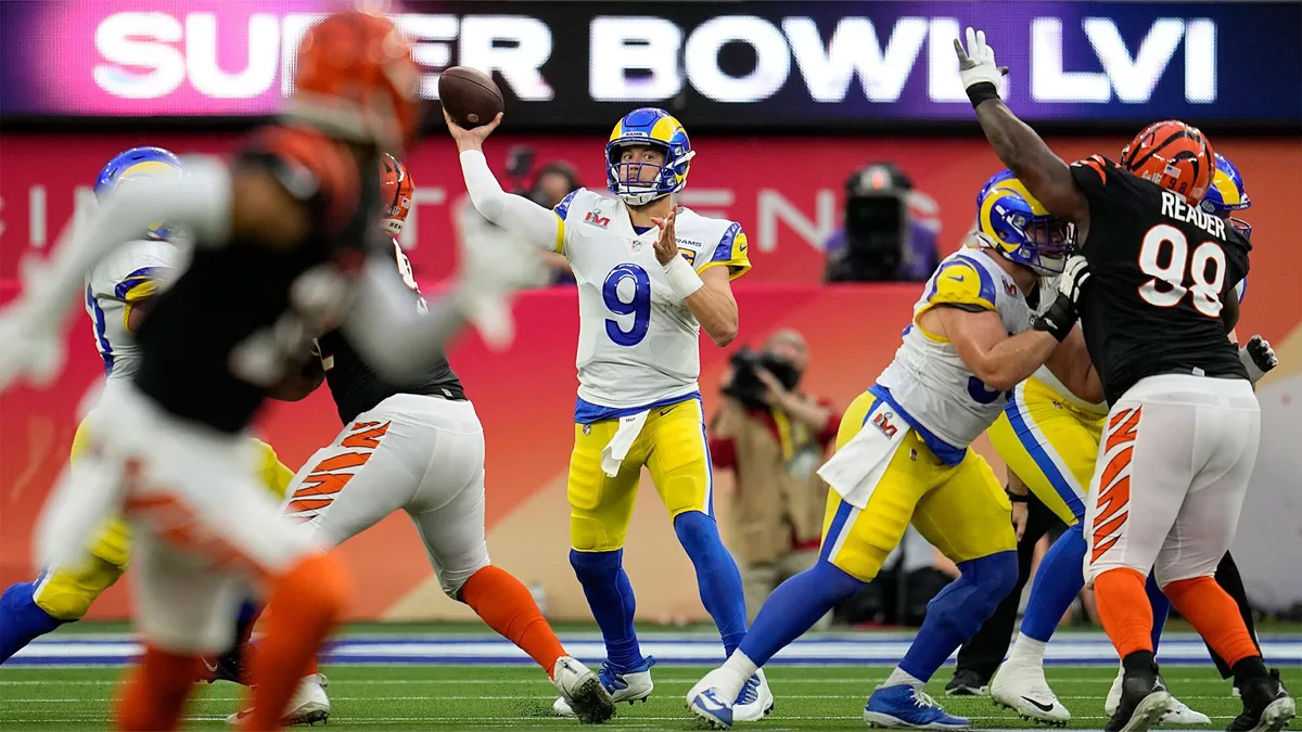Los Angeles Rams vô địch Super Bowl LVI - Ảnh 2. Los Angeles Rams vô địch Super Bowl LVI - Ảnh 2.