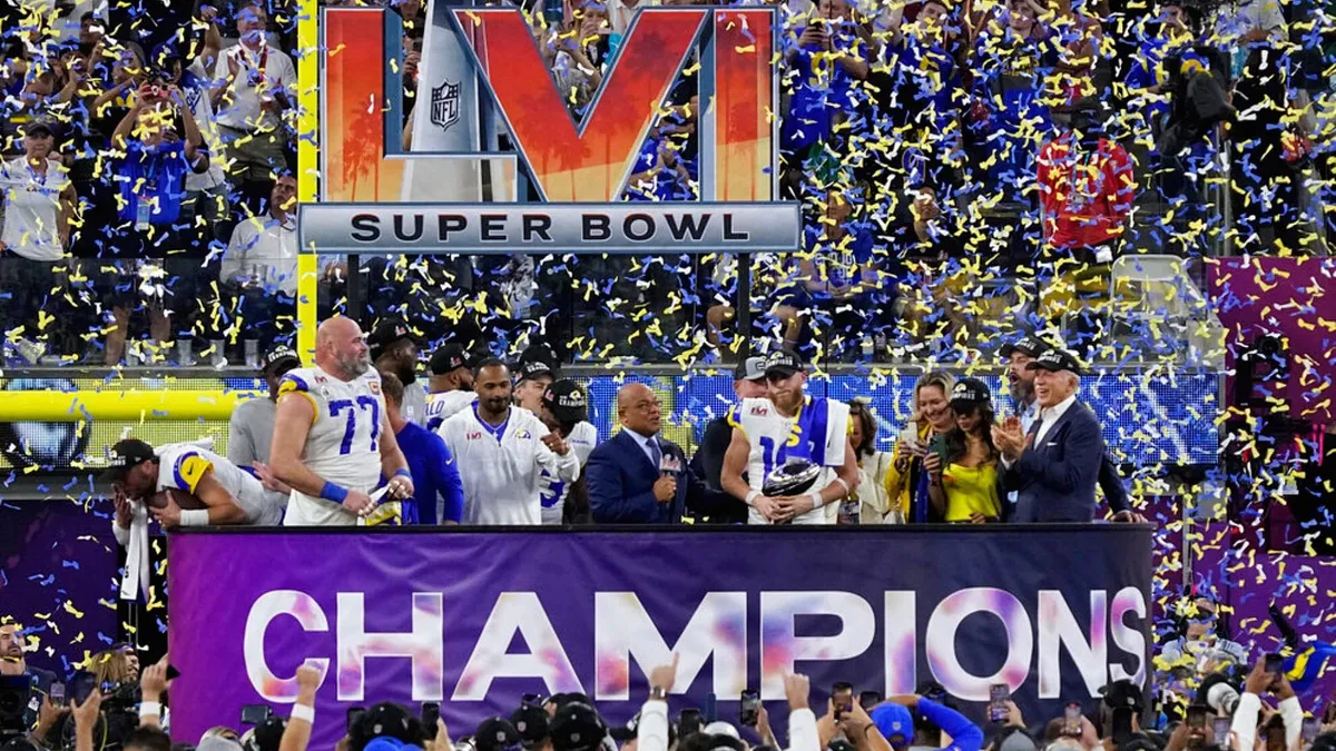 Los Angeles Rams vô địch Super Bowl LVI - Ảnh 4. Los Angeles Rams vô địch Super Bowl LVI - Ảnh 4.