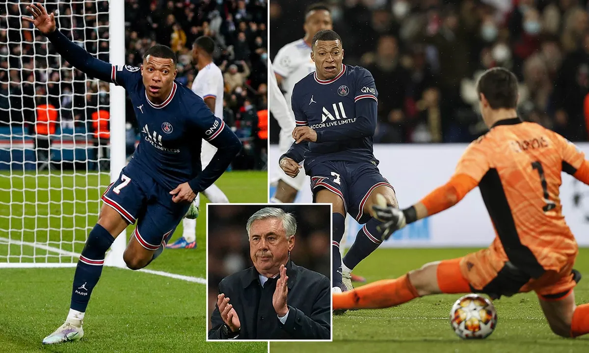 HLV Ancelotti hết lời khen ngợi Mbappe - Ảnh 1. HLV Ancelotti hết lời khen ngợi Mbappe - Ảnh 1.