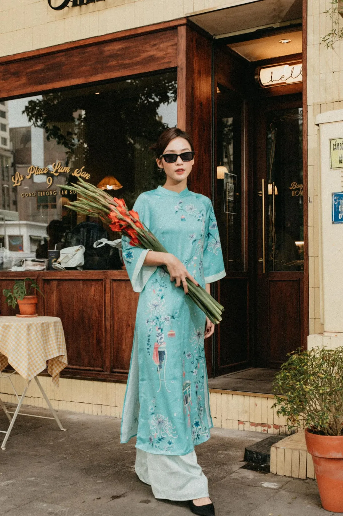 Khả Ng&acirc;n khoe vẻ đẹp dịu d&agrave;ng trong bộ ảnh &aacute;o d&agrave;i - Ảnh 7.