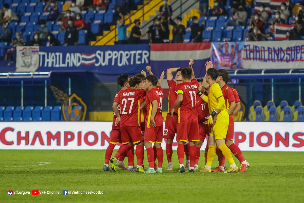 Thắng U23 Thái Lan, U23 Việt Nam vào bán kết giải U23 Đông Nam Á 2022 - Ảnh 1. Thắng U23 Thái Lan, U23 Việt Nam vào bán kết giải U23 Đông Nam Á 2022 - Ảnh 1.