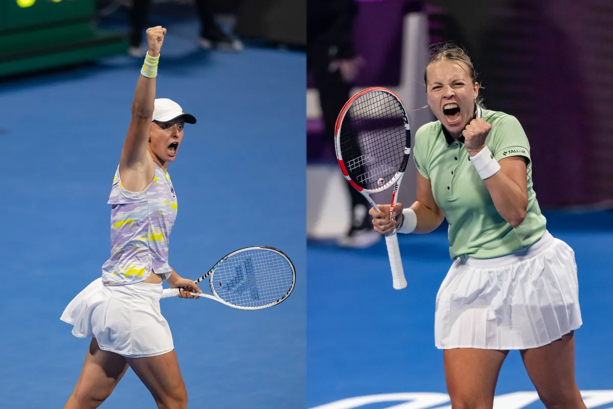 Swiatek gặp Kontaveit ở chung kết Qatar mở rộng - Ảnh 1. Swiatek gặp Kontaveit ở chung kết Qatar mở rộng - Ảnh 1.