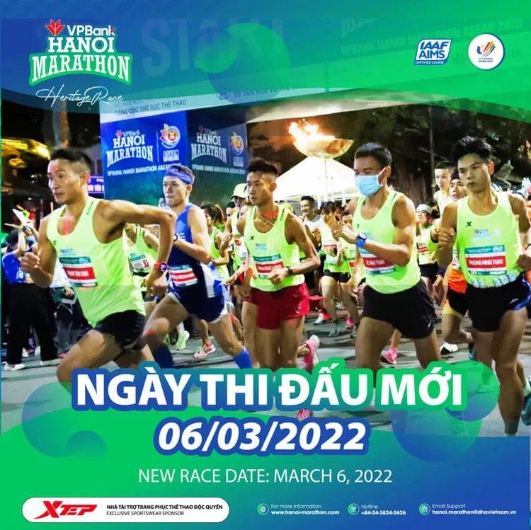 Giải VPBank Hanoi Marathon 2021 thay đổi phương &aacute;n tổ chức hợp với t&igrave;nh h&igrave;nh mới  - Ảnh 1.