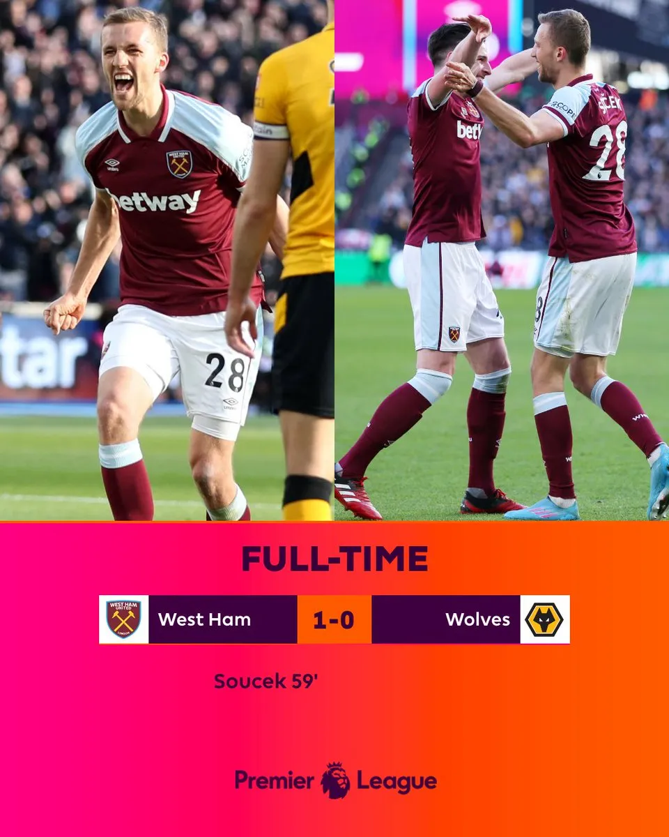 West Ham giành chiến thắng tối thiểu trước Wolverhampton - Ảnh 2. West Ham giành chiến thắng tối thiểu trước Wolverhampton - Ảnh 2.
