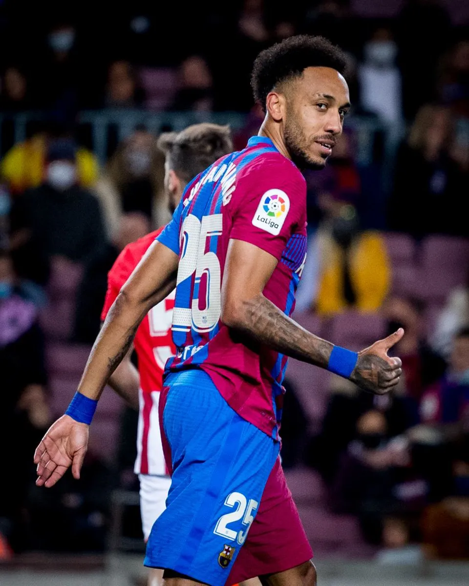 Aubameyang tiếp tục ghi bàn, Barca thắng đậm 4-0 Athletic Bilbao - Ảnh 1. Aubameyang tiếp tục ghi bàn, Barca thắng đậm 4-0 Athletic Bilbao - Ảnh 1.