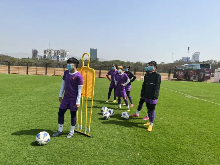 ĐT nữ Việt Nam tích cực tập luyện, sẵn sàng cho trận play-off gặp Đài Bắc Trung Hoa - Ảnh 5. ĐT nữ Việt Nam tích cực tập luyện, sẵn sàng cho trận play-off gặp Đài Bắc Trung Hoa - Ảnh 5.