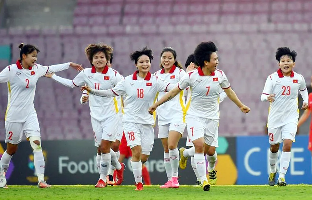 ĐT nữ Việt Nam – ĐT nữ Đài Bắc Trung Hoa: Trận quyết định tấm vé dự World Cup nữ 2023 - Ảnh 3. ĐT nữ Việt Nam – ĐT nữ Đài Bắc Trung Hoa: Trận quyết định tấm vé dự World Cup nữ 2023 - Ảnh 3.