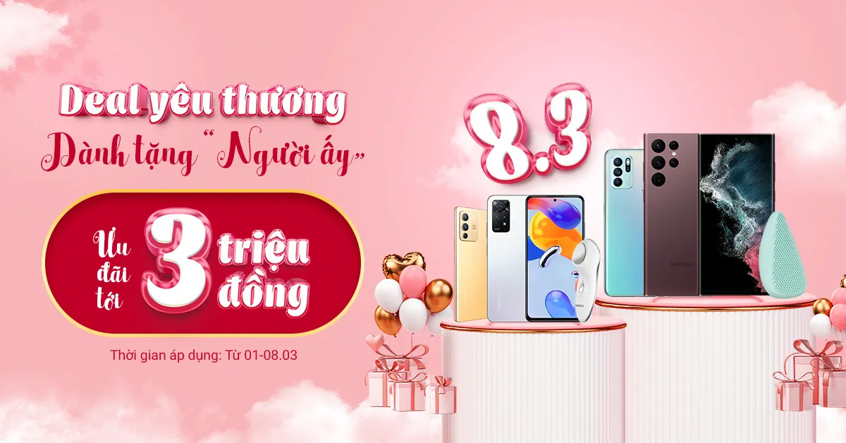 Viettel Store đồng loạt “sập giá” chào mừng ngày Quốc tế Phụ nữ 8/3 - Ảnh 1.