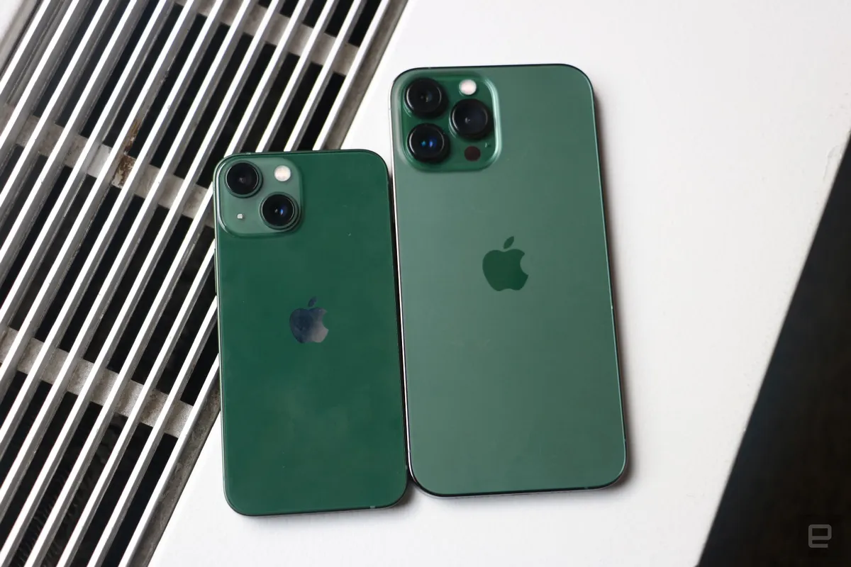 Trên tay iPhone 13 và iPhone 13 Pro phiên bản màu xanh lá - Ảnh 5.