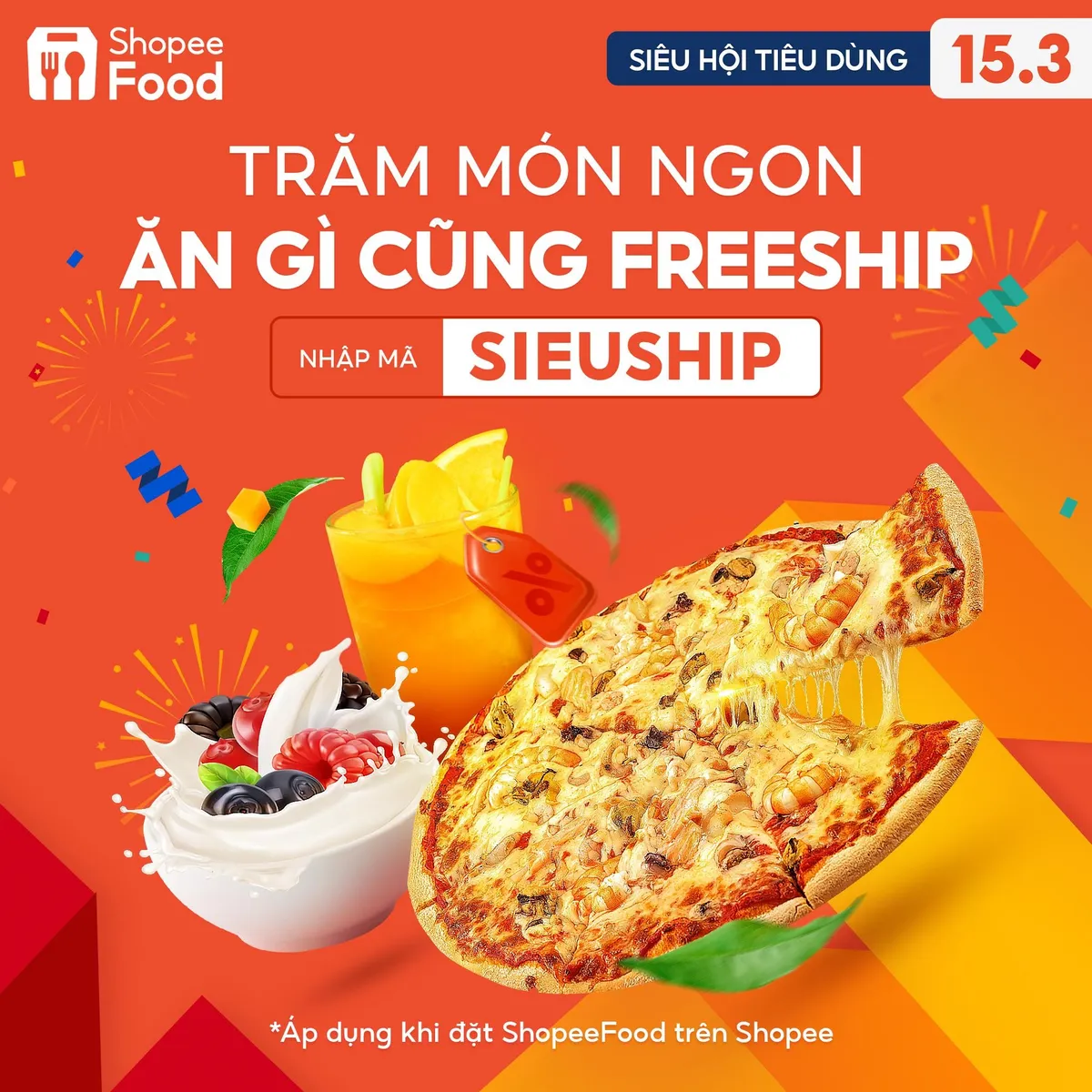 Ngồi tại nh&agrave; ăn cả thế giới với loạt ưu đ&atilde;i cực &ldquo;nhiệt&rdquo; đến từ Si&ecirc;u hội ti&ecirc;u d&ugrave;ng 15.3 - Si&ecirc;u tiệc 0Đ - Ảnh 3.