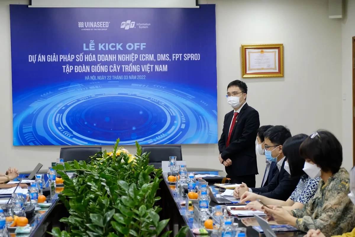 VINASEED số h&oacute;a quy tr&igrave;nh kinh doanh, quản trị với bộ giải ph&aacute;p của FPT IS - Ảnh 2.