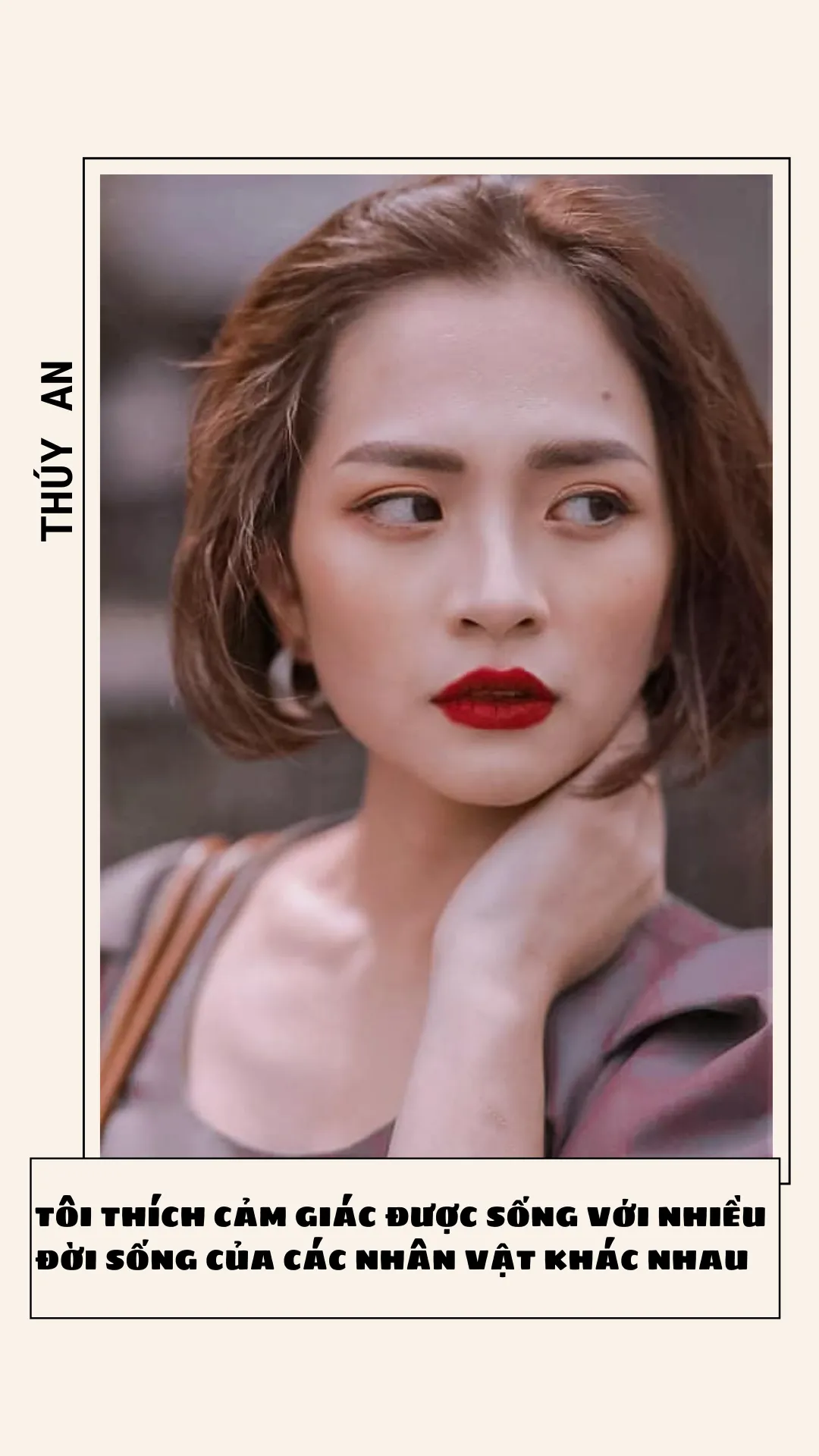 Th&uacute;y An: Diễn xuất l&agrave; hơi thở, đ&atilde; ngấm v&agrave; chảy trong m&aacute;u m&agrave; t&ocirc;i kh&ocirc;ng thể bỏ - Ảnh 3.