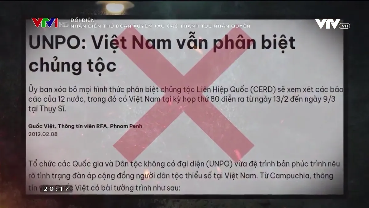 Chiêu bài nhân quyền - mũi tấn công thâm độc của các thế lực chống phá - Ảnh 1.