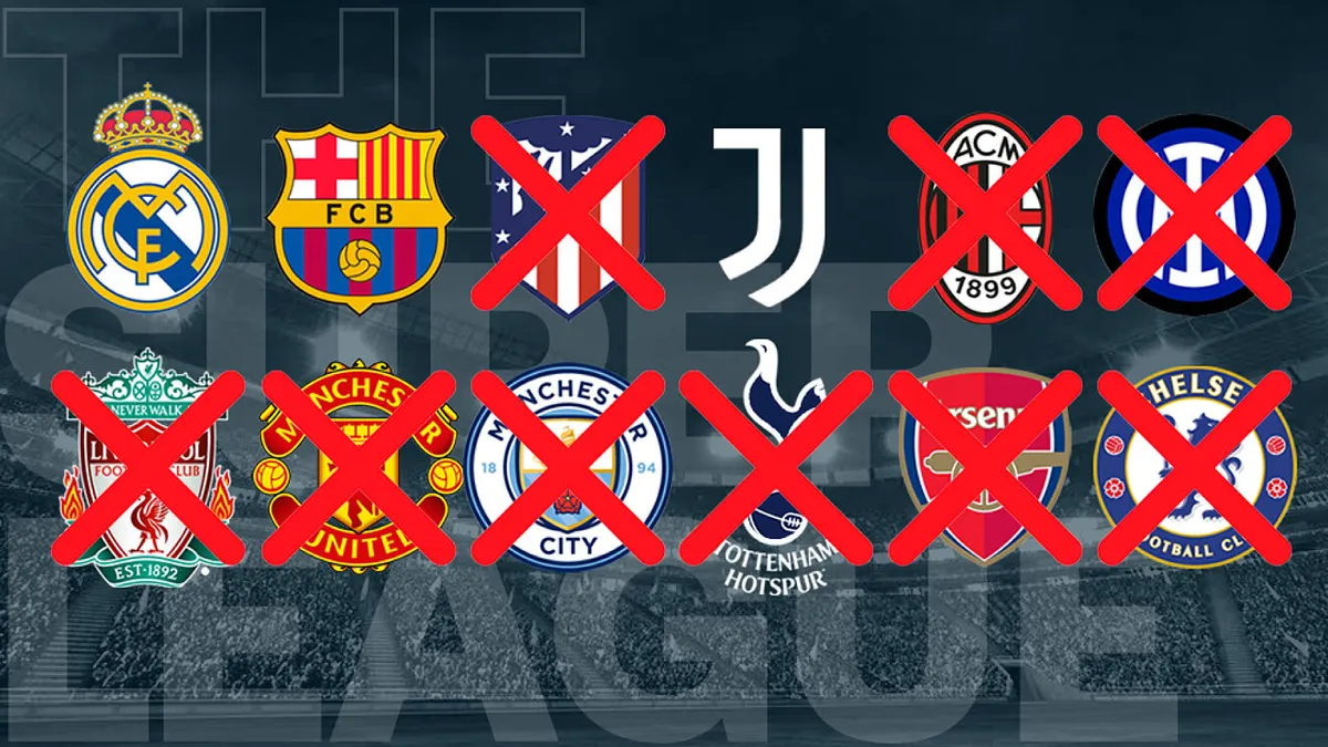 Chủ tịch UEFA chỉ trích dự án Super League - Ảnh 1. Chủ tịch UEFA chỉ trích dự án Super League - Ảnh 1.