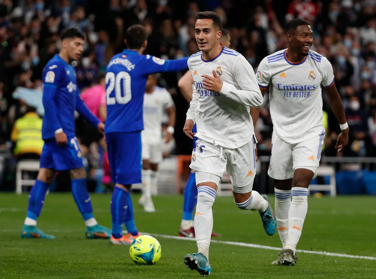 Thắng nhẹ Getafe, Real Madrid tiến gần chức vô địch La Liga - Ảnh 2. Thắng nhẹ Getafe, Real Madrid tiến gần chức vô địch La Liga - Ảnh 2.