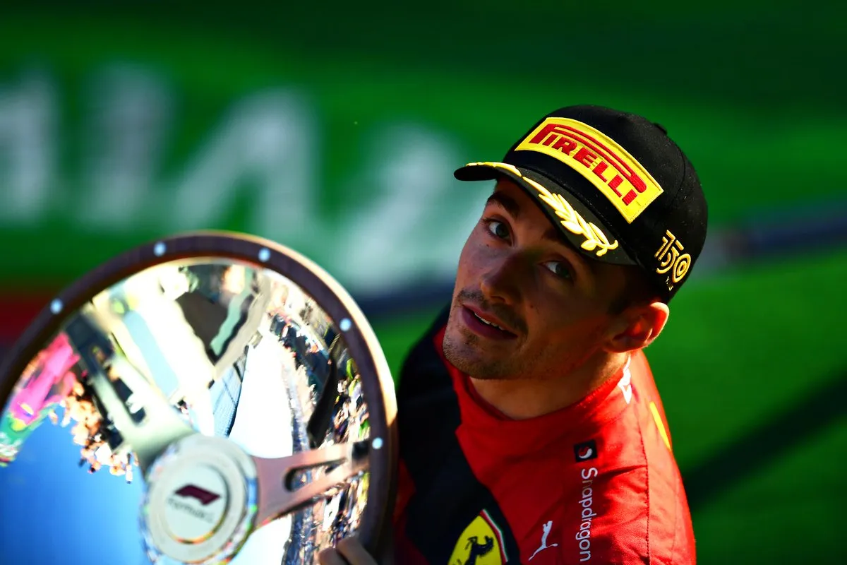 Điểm nhấn GP Australia: Charles Leclerc giành chiến thắng thuyết phục - Ảnh 1. Điểm nhấn GP Australia: Charles Leclerc giành chiến thắng thuyết phục - Ảnh 1.