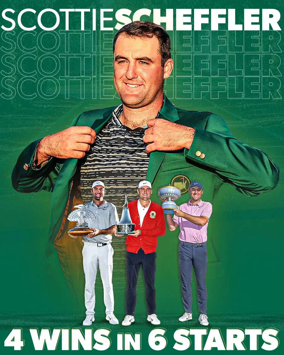 Scottie Scheffler xuất sắc vô địch The Masters 2022 - Ảnh 4. Scottie Scheffler xuất sắc vô địch The Masters 2022 - Ảnh 4.