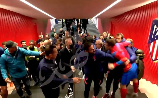 Sự hỗn loạn trong trận đại chiến Atletico Madrid với Man City - Ảnh 6.