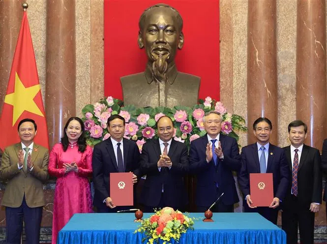 Phối hợp phục vụ hiệu quả hoạt động của Chủ tịch nước - Ảnh 1. Phối hợp phục vụ hiệu quả hoạt động của Chủ tịch nước - Ảnh 1.