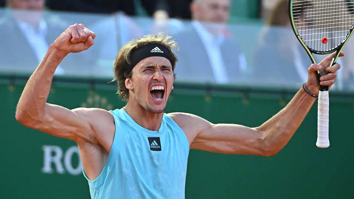 Alexander Zverev vào bán kết Monte Carlo sao 3 tiếng kịch tính - Ảnh 2. Alexander Zverev vào bán kết Monte Carlo sao 3 tiếng kịch tính - Ảnh 2.