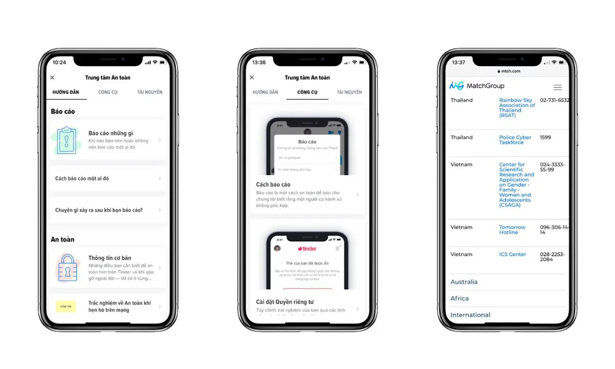 Tinder ra mắt trung tâm An toàn tại Việt Nam - Ảnh 1.