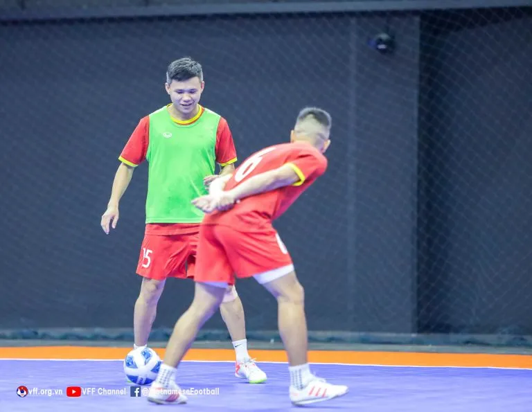 ĐT Futsal Việt Nam gia nhập hoạt động chính thức tại Giải Futsal Vô địch Đông Nam Á 2022 - Ảnh 5. ĐT Futsal Việt Nam gia nhập hoạt động chính thức tại Giải Futsal Vô địch Đông Nam Á 2022 - Ảnh 5.