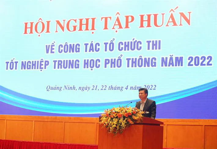 Tổ chức Kỳ thi tốt nghiệp THPT: Nghiêm túc, công bằng, minh bạch, trung thực - Ảnh 1.