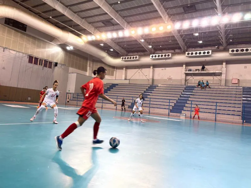 Hướng đến SEA Games 31: Futsal nữ Việt Nam cần cải thiện khâu dứt điểm - Ảnh 2. Hướng đến SEA Games 31: Futsal nữ Việt Nam cần cải thiện khâu dứt điểm - Ảnh 2.