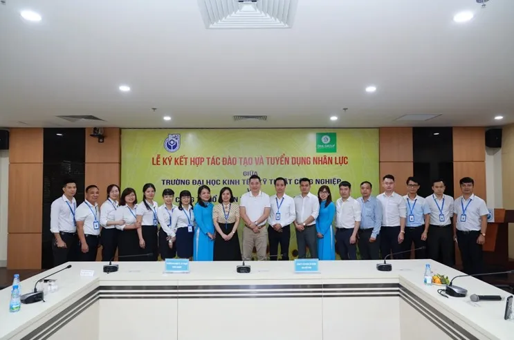 Hợp t&aacute;c to&agrave;n diện giữa DHA Group với Trường Đại học Kinh tế Kỹ thuật C&ocirc;ng nghiệp (UNETI) - Ảnh 2.