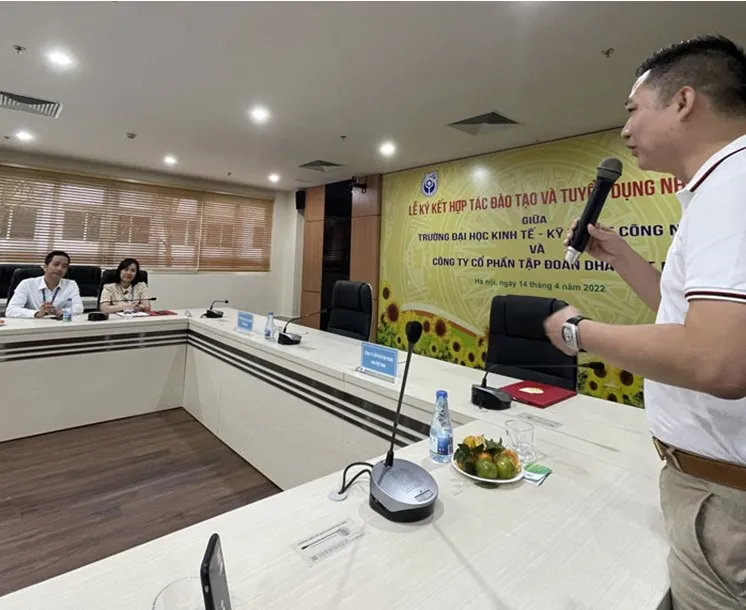 Hợp t&aacute;c to&agrave;n diện giữa DHA Group với Trường Đại học Kinh tế Kỹ thuật C&ocirc;ng nghiệp (UNETI) - Ảnh 3.