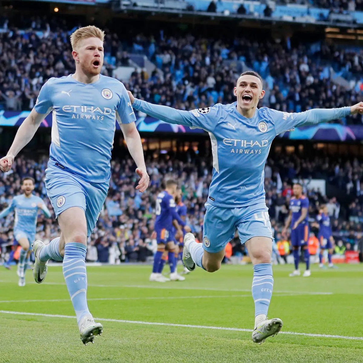 Man City thắng kịch tính Real Madrid tại Etihad - Ảnh 1. Man City thắng kịch tính Real Madrid tại Etihad - Ảnh 1.