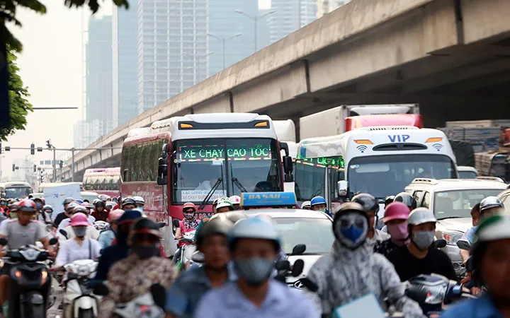 9 phương án xử lý ùn tắc ở cửa ngõ Thủ đô dịp SEA Games 31 - Ảnh 1.