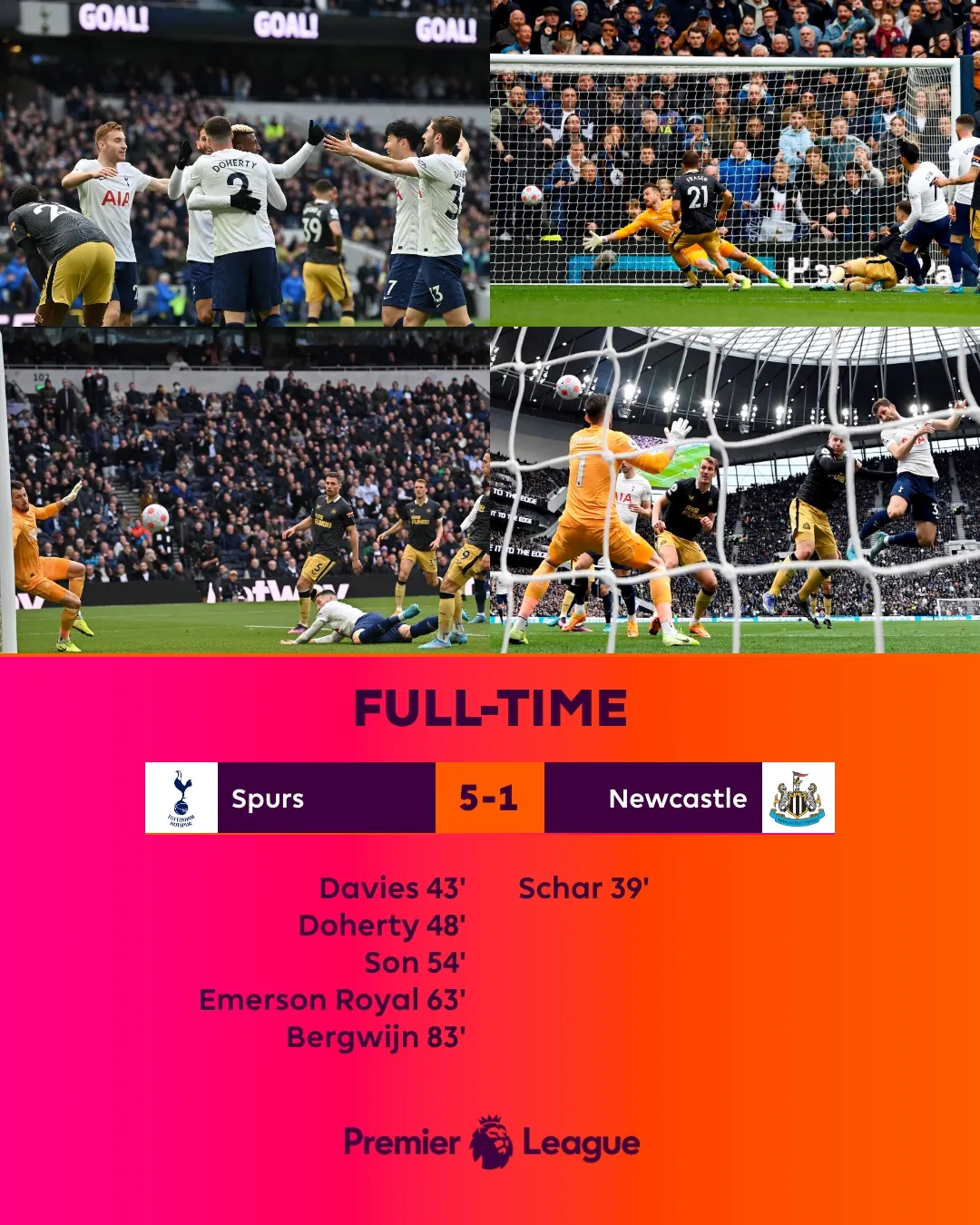Tottenham 5-1 Newcastle: Ngược dòng ngoạn mục, Spurs tạm chiếm vị trí thứ 4 - Ảnh 3. Tottenham 5-1 Newcastle: Ngược dòng ngoạn mục, Spurs tạm chiếm vị trí thứ 4 - Ảnh 3.