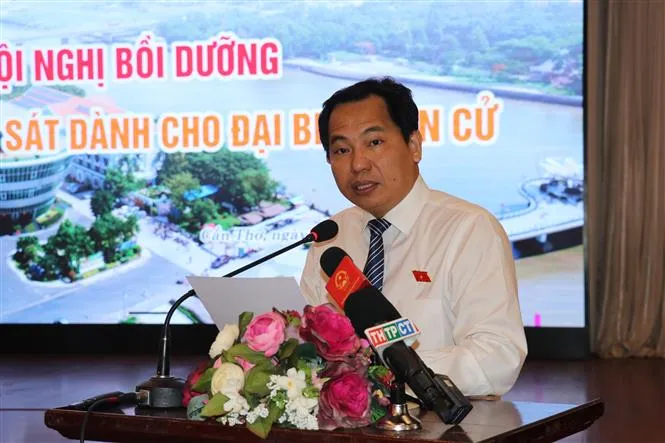 Bồi dưỡng kỹ năng giám sát cho đại biểu dân cử - Ảnh 2.