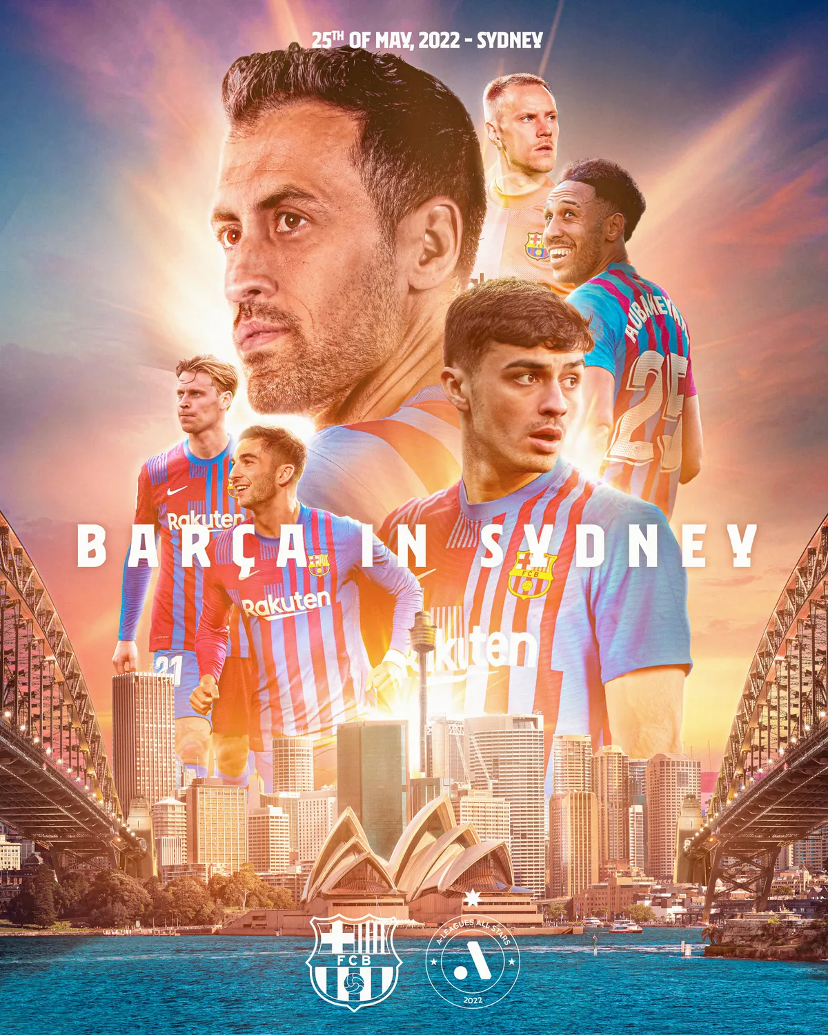 Barcelona sẽ c&oacute; trận giao hữu với đội All Stars của giải A-League tại Sydney - Ảnh 1.