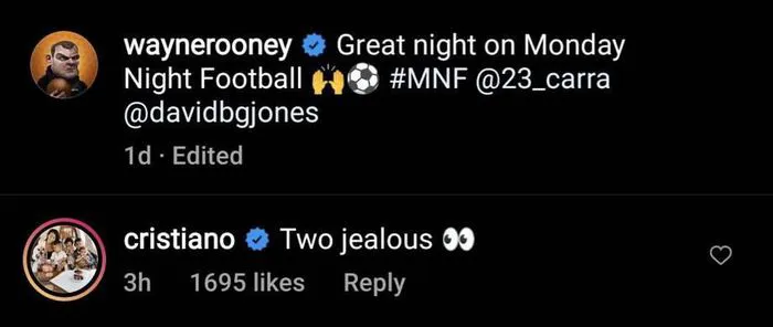 Rooney nói gì khi bị Ronaldo cho là kẻ ghen tị? - Ảnh 1. Rooney nói gì khi bị Ronaldo cho là kẻ ghen tị? - Ảnh 1.
