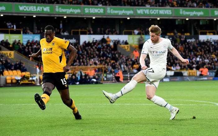 De Bruyne lập poker, Man City nhấn chìm Wolves - Ảnh 1. De Bruyne lập poker, Man City nhấn chìm Wolves - Ảnh 1.