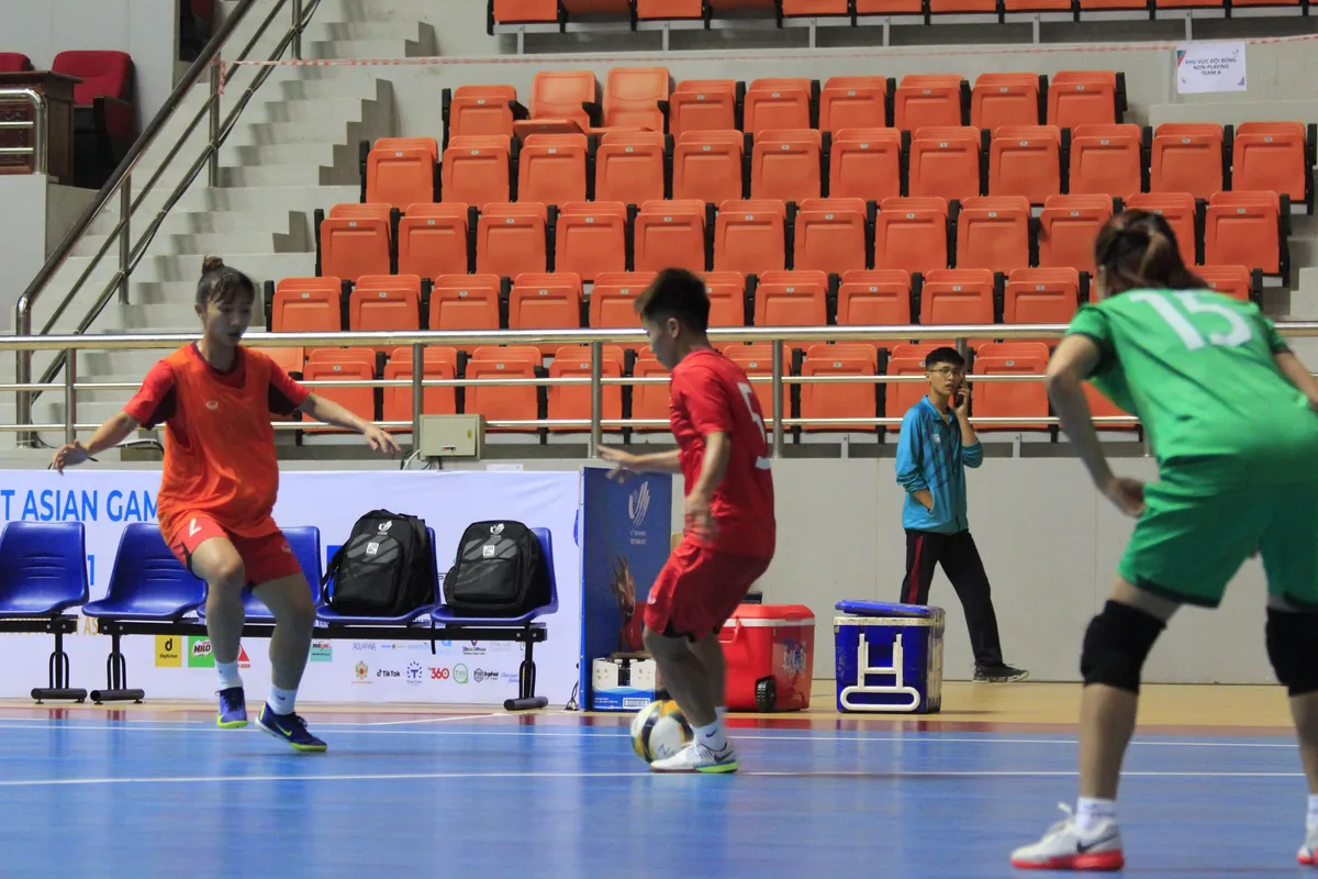 SEA Games 31 | ĐT Futsal nữ Việt Nam rút danh sách - Ảnh 1. SEA Games 31 | ĐT Futsal nữ Việt Nam rút danh sách - Ảnh 1.
