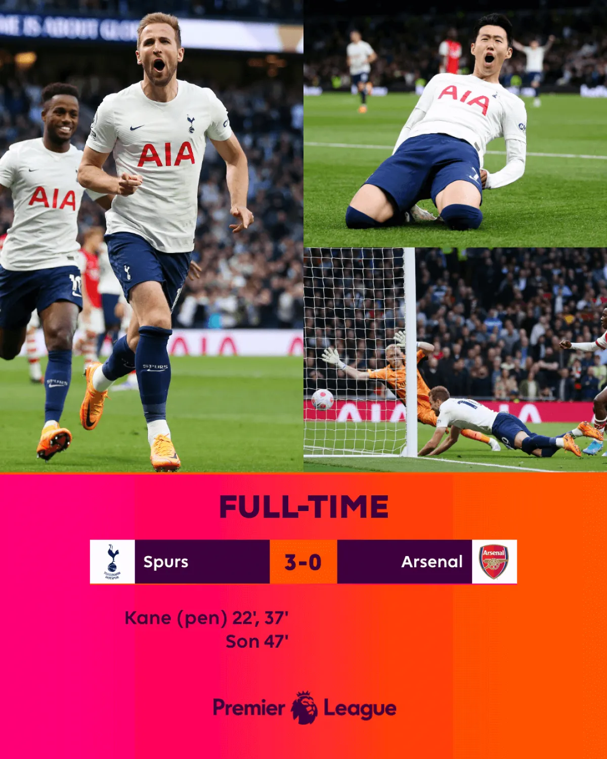 Arsenal đại bại trước Tottenham trong trận derby London - Ảnh 2. Arsenal đại bại trước Tottenham trong trận derby London - Ảnh 2.