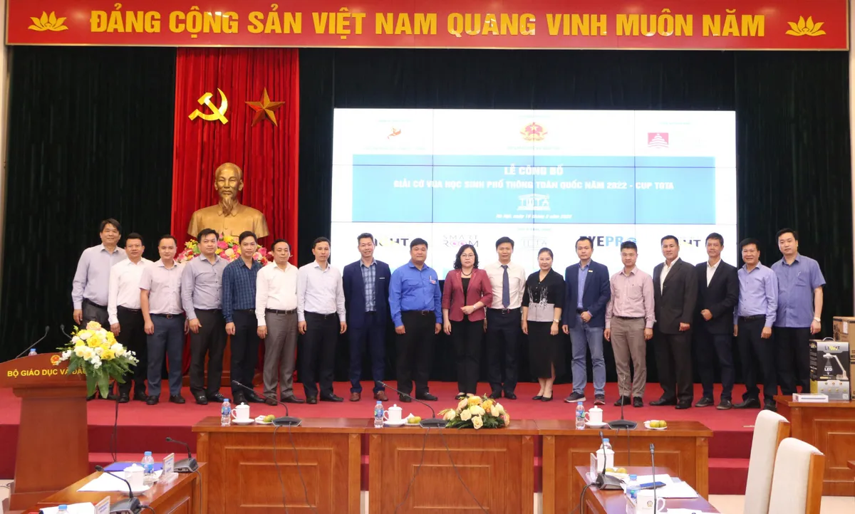 Công bố Giải cờ vua học sinh phổ thông toàn quốc năm 2022 - Ảnh 2.