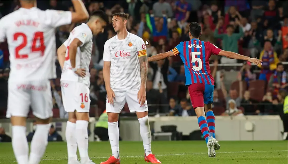 Chiến thắng trước Mallorca, Barcelona giữ vững ng&ocirc;i vị thứ 2 tr&ecirc;n bảng xếp hạng La Liga - Ảnh 2.