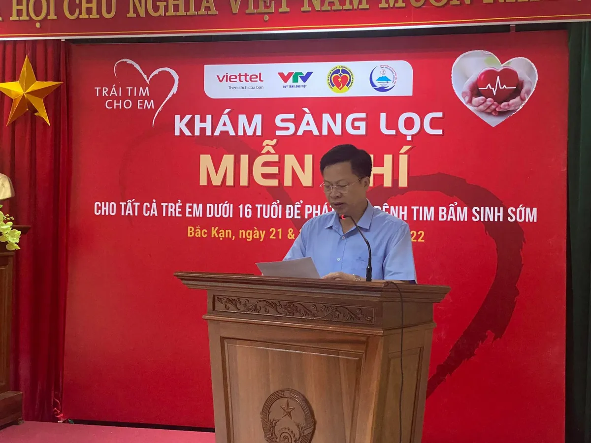 Chương trình “Trái tim cho em” tổ chức khám sàng lọc bệnh tim bẩm sinh tại tỉnh Bắc Kạn - Ảnh 3.