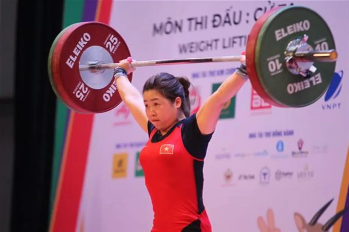 Nữ đô cử Hoàng Thị Duyên không có đối thủ ở SEA Games 31 - Ảnh 1. Nữ đô cử Hoàng Thị Duyên không có đối thủ ở SEA Games 31 - Ảnh 1.
