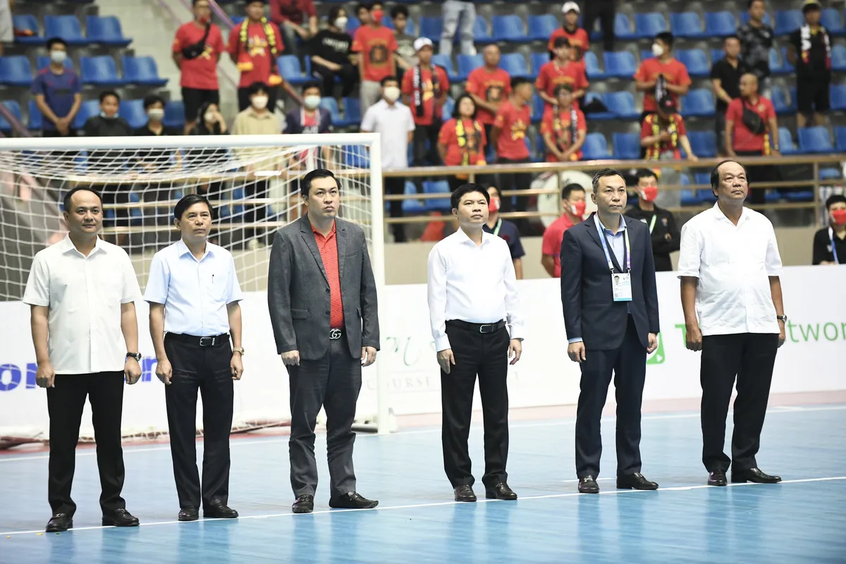 ĐT futsal Việt Nam giành huy chương đồng SEA Games 31 - Ảnh 4. ĐT futsal Việt Nam giành huy chương đồng SEA Games 31 - Ảnh 4.