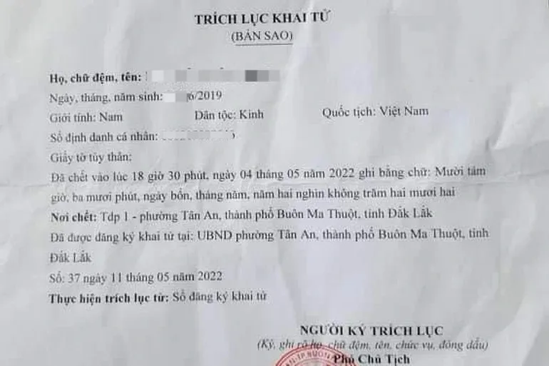 Tìm thấy bé trai 3 tuổi bị mẹ khai tử - Ảnh 1.