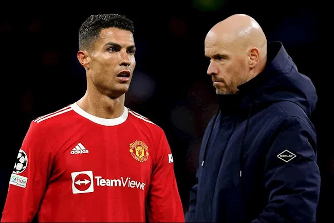 Tương lai của Ronaldo tại Man Utd phụ thuộc vào HLV Erik Ten Hag - Ảnh 1. Tương lai của Ronaldo tại Man Utd phụ thuộc vào HLV Erik Ten Hag - Ảnh 1.