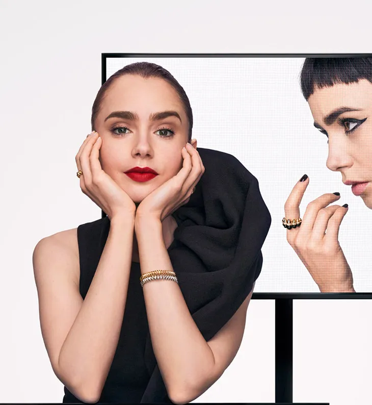 Lily Collins ấn tượng trong bộ sưu tập mới Clash de Cartier - Ảnh 2.