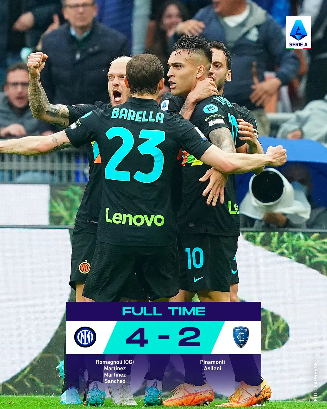 Ngược dòng ngoạn mục, Inter Milan tạm chiếm ngôi đầu Serie A - Ảnh 1. Ngược dòng ngoạn mục, Inter Milan tạm chiếm ngôi đầu Serie A - Ảnh 1.