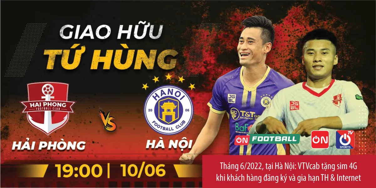 Hải Phòng - Hà Nội: Đại chiến chảo lửa Lạch Tray (On Football, VTVcab) - Ảnh 1.