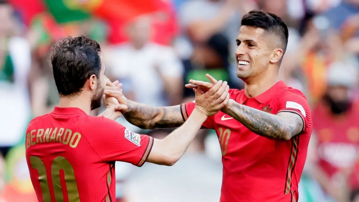 ĐT Bồ Đào Nha củng cố ngôi đầu bảng A2 UEFA Nations League - Ảnh 2. ĐT Bồ Đào Nha củng cố ngôi đầu bảng A2 UEFA Nations League - Ảnh 2.
